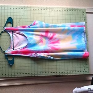 Tie dye tank top 2XL unknown brand